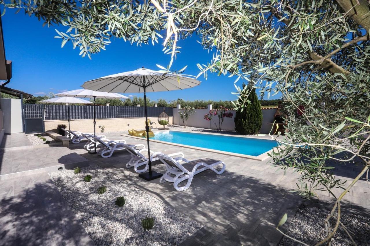 Apartment Nina With Private Pool Nova Vas  Εξωτερικό φωτογραφία
